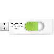 ADATA UV320 32GB, USB stick (white / green, USB-A 3.2 (5 Gbit / s))