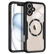 Hibridni Full body ovitek Techsuit ColorVerse 360 MagSafe za iPhone 17 - black