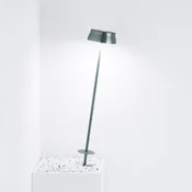 Zafferano Sister Light baterijska svetilka z zemeljskim kolom, zelena - Sodobni - Aluminij