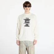 Pulover Wasted Paris Rain Cable Knit Sweater Off-White XL