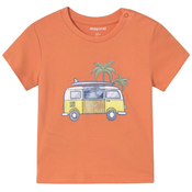 Mayoral Majica 1063 Oranžna Regular Fit