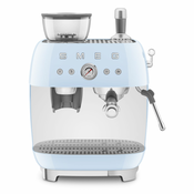 SMEG espresso aparat EGF03 - PASTELNO PLAVA