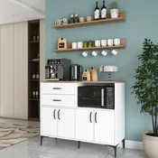 Hanah Home Multifunkcionalna komoda, Bela