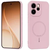 GS Ovitek za Oppo Reno 15 F / 15 FS, Silicone Lite, za MagSafe, roza