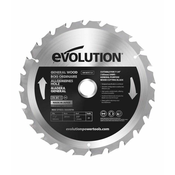 EVOLUTION Žagin list, 185mm, 24 zob, za les