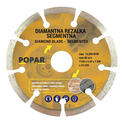 REZALKA DIAMANTNA 115 MM POPAR - SEGMENTNA