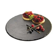 APS Naravna skrilavčeva vrtljiva podlaga/pladenj za torte, 25 mm, premer: 320 mm