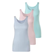 PETITE FLEUR Spodnja majica dimno modra/pastelno zelena/pastelno roza