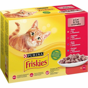 Friskies sos za macke Govedina - Multipack box 12x85g