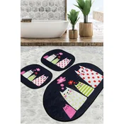 Lessentiel Maison Set 3 prostirke za kupatilo Šareni