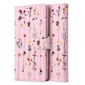 Onasi preklopna torbica Wallet denarnica Fancy Diary Samsung Galaxy A34 - Pomlad roza