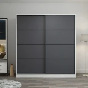 Hanah Home Garderober Kale-3159, 180x190x52 cm, Antracit