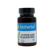 Lutein + zeaksantin, 60 kapsul