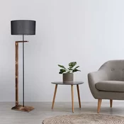 Aberto Design Podna lampa Menekse , 163 cm, E27, Tamnobraon
