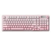 INF 98-tipkasta tri-modna tipkovnica RGB z PBT tipkami in gumbom, (5000310604)