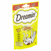 Priboljški za mačke Dreamies z mehkim sirom 60g