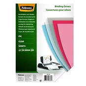 Prednja navlaka, A3, 200 mikrona, FELLOWES, prozirna 53764