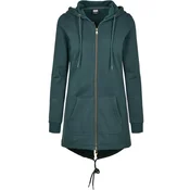 Ladies Sweat Parka bottlegreen