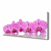 tulup.si Slika na platnu Pink orchid cvetje 125x50 cm