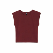 Cropp - Obična majica kratkih rukava - bordo