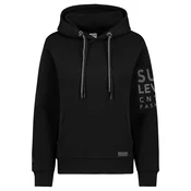 Sublevel Sweater majica NOS:ASMIA siva / crna