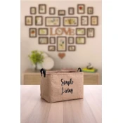 Aberto Design Korpa za odlaganje stvari YLC-S068, 30x18x22cm, Smeda