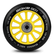 Soke Kolesa za skiro 100 mm rumena 2 kom