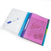 MAPA S HITROVEZOM A4 + 5 - DELNI REGISTER RAPESCO 0668