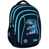St.Right modri T-Rex ergonomska šolska torba, nahrbtnik BP26 39x27x17 cm