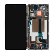 Xiaomi Poco F4 GT 21121210G - LCD zaslon + steklo na dotik + okvir (Cyber Yellow) - 56000A0L1000 Genuine Service Pack