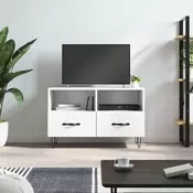 Vidaxl vidaXL TV omarica bela 80x36x50 cm material na osnovi lesa