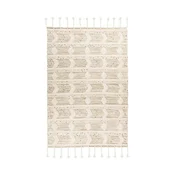 Kayoom PREPROGA Bohist 425 Creme / Khaki   160/230 cm  tkano večbarvno
