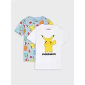 Sinsay - Pamuk majice sa printom 2 pack Pokemon - šareno
