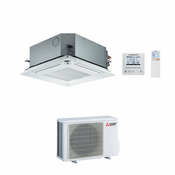 Mitsubishi Electric - Kazetna jedinica 3.5 kW sa žicanim daljinskim upravljacem - SLZ-M35FA/SUZ-M35VA, unutarnja i vanjska jedinica