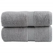 Premium rucnici za pranje SOLUND 2 kom. sive 30x30 cm 600 g/m2