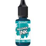 Cernit Alcohol Ink Akrilno črnilo Turquoise Blue 20 ml 1 kos