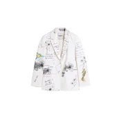 Desigual Blazer mešane barve / bela
