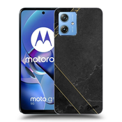 Crna silikonska maskica za Motorola Moto G54 5G - Black tile