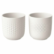 Villeroy & Boch Set 2 skodelic iz kolekcije MANUFACTURE COLLIER BLANC