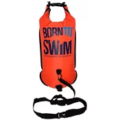 Borntoswim swimrun backpack buoy orange
