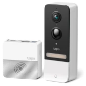 TP-Link Tapo D230S1, pametni video zvonec, 5 MP kamera, inteligentno zaznavanje, IP64, deluje s sred