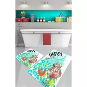 Lessentiel Maison Set 2 prostirke za kupatilo Šareni