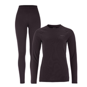 Ženski termo komplet Craft Core Warm Baselayer Dark Plum S