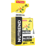 Nutrend Protein Pudding 5 x 40 g, vanilija