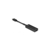 Omrežni adapter DELOCK, USB-C na G-LAN, slim, črni