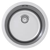 Sudoper inox Concepto Meteor, 44 cm, okrugli