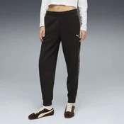Puma Ženski donji deo trenerke ESS Graphic Animal Comfort, Crni