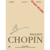 CHOPIN:BALLADY STUDY SCORE FOR PIANO