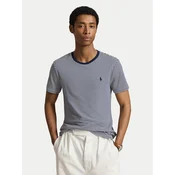 Polo Ralph Lauren Majica 710944811500 Mornarsko modra Regular Fit