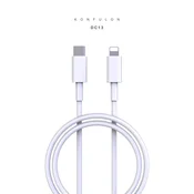 Kabel KONFULON Joko DC13 3A Type-C na iPhone Lightning beli 1m